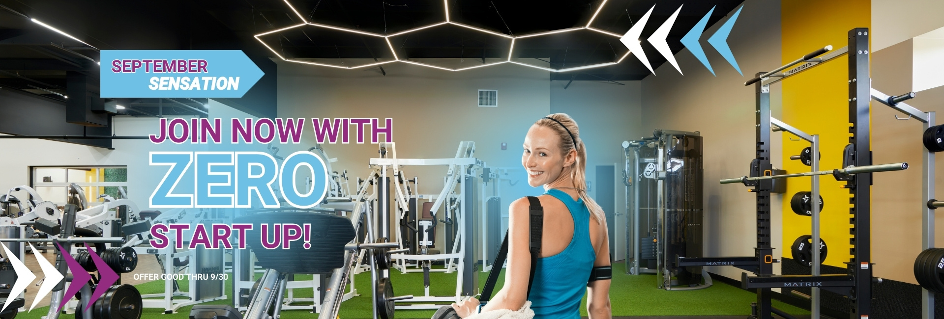 september offer global fitness gym near me